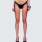 Monroe Black Ruffle Bikini Bottom