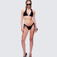 Monroe Black Ruffle Bikini Set