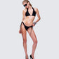 Monroe Black Ruffle Bikini Bottom