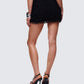Morgan Black Knit Mini Skirt