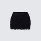 Morgan Black Knit Mini Skirt product front