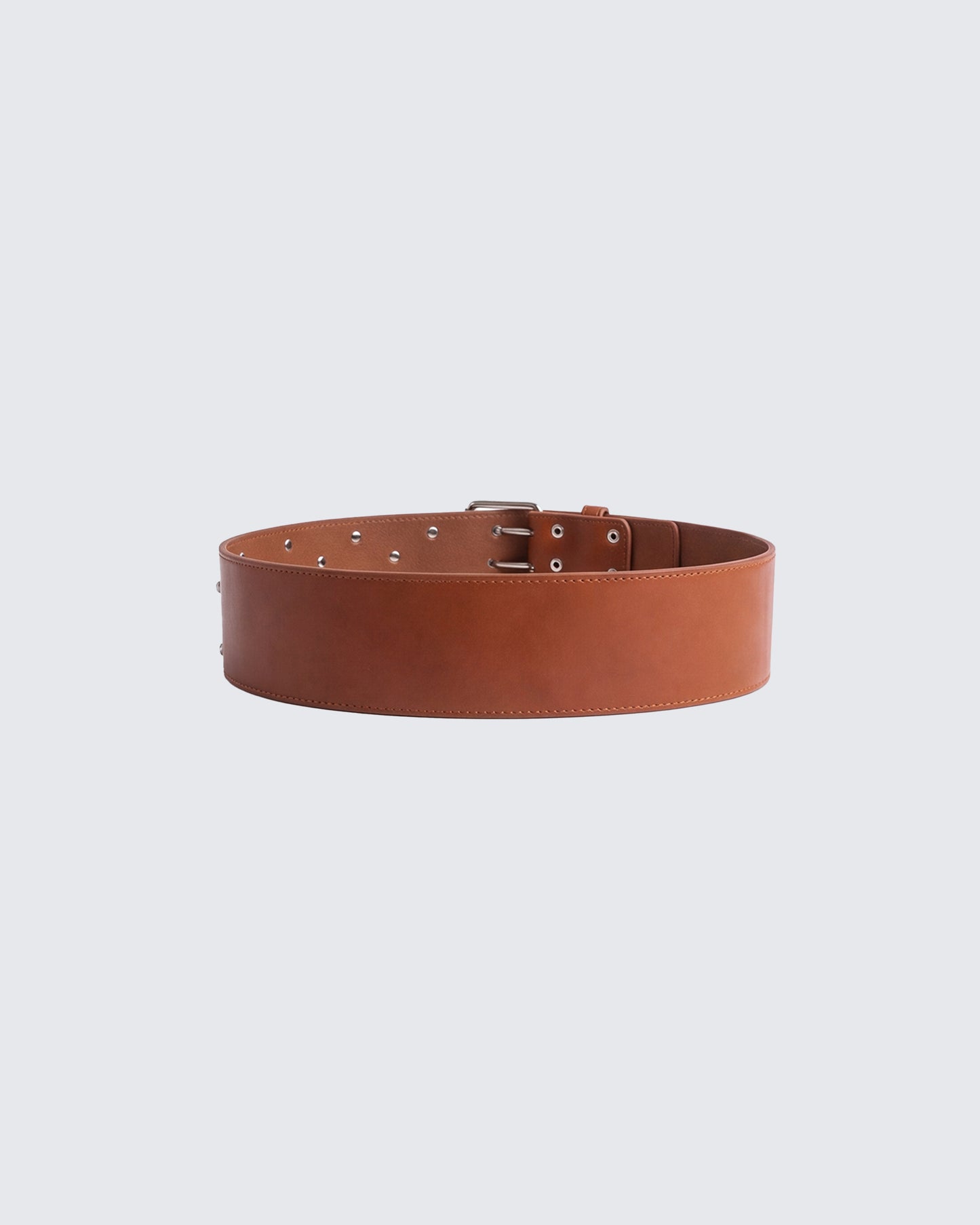 Myka Brown Studded Belt