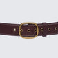 Nadi Brown Vegan Leather Belt