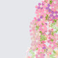 Neriel Pink Floral Chandelier Earrings