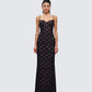 Nevaeh Black Lace Maxi Dress