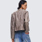 Nevelle Sage Wash Faux Leather Jacket