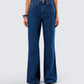 Nia High Waisted Dark Blue Jean