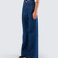 Nia High Waisted Dark Blue Jean