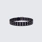Nico Black Double Eyelet Belt
