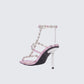 Nikki Pink Jewel Stiletto Heel