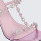 Nikki Pink Jewel Stiletto Heel