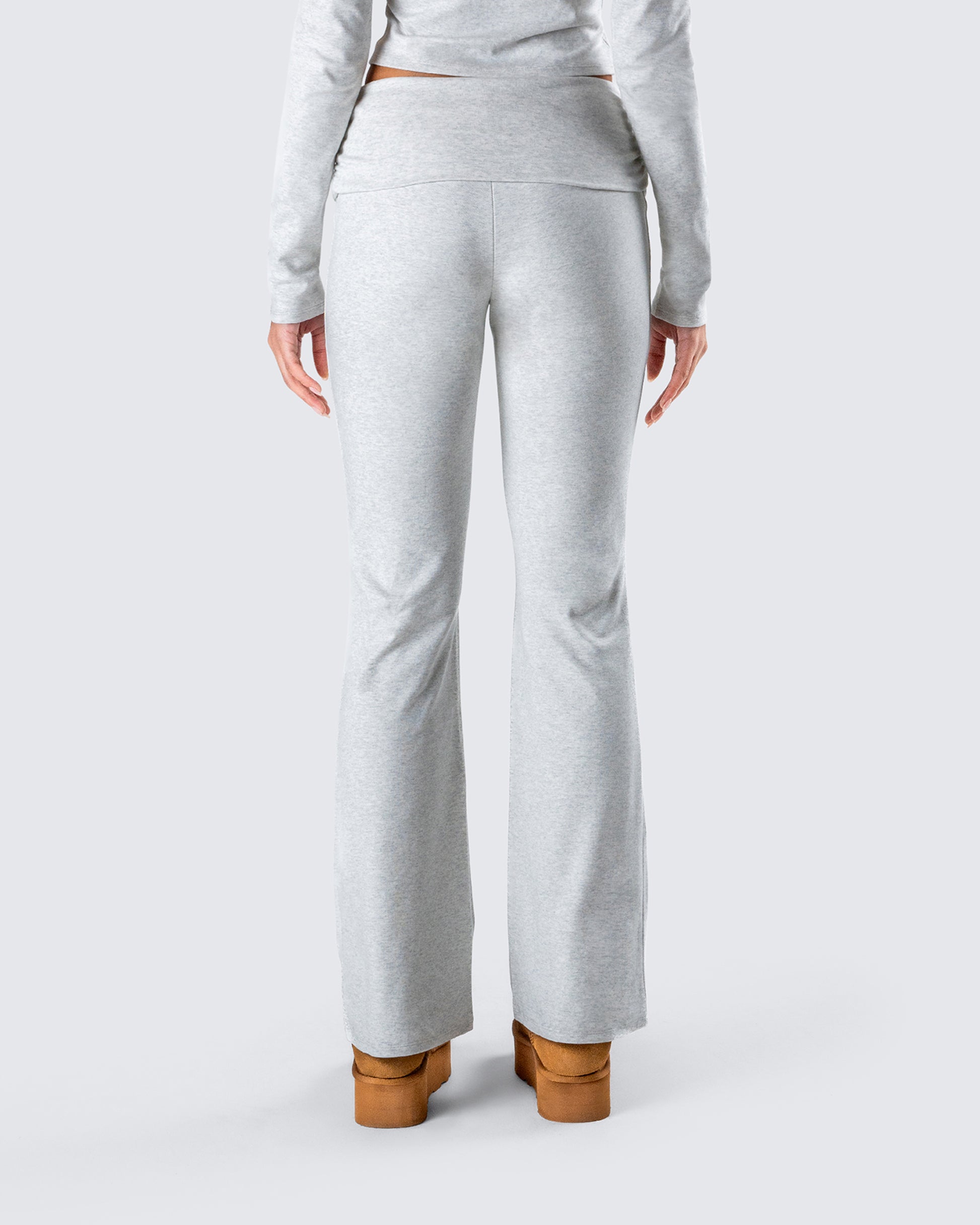 Buy Grey Melange Leggings for Women by Na-kd Online