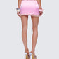 Nori Pink Floral Micro Mini Skirt