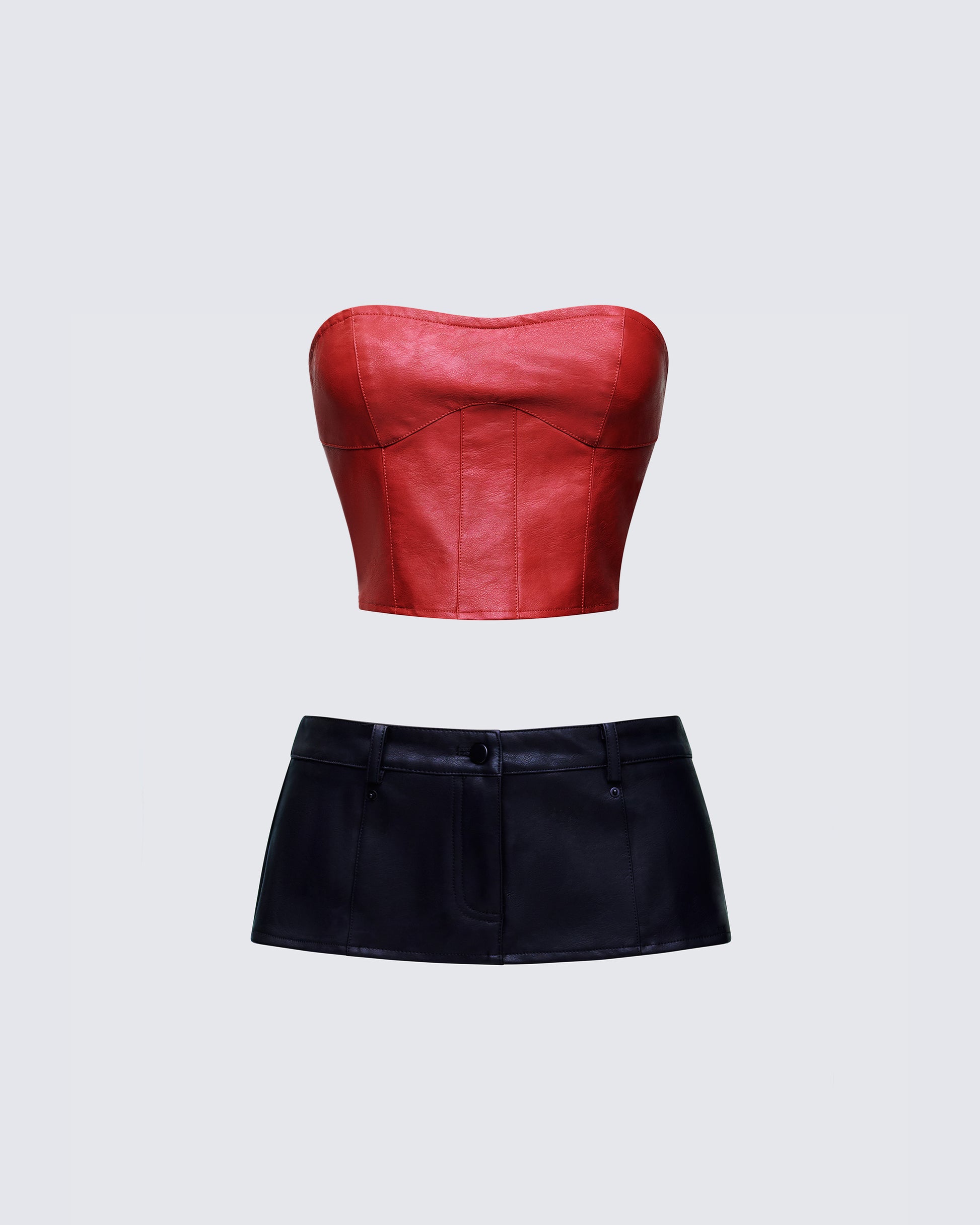 Novia Red Leather Set product front