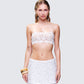 Noxie White Crochet Bandeau Top