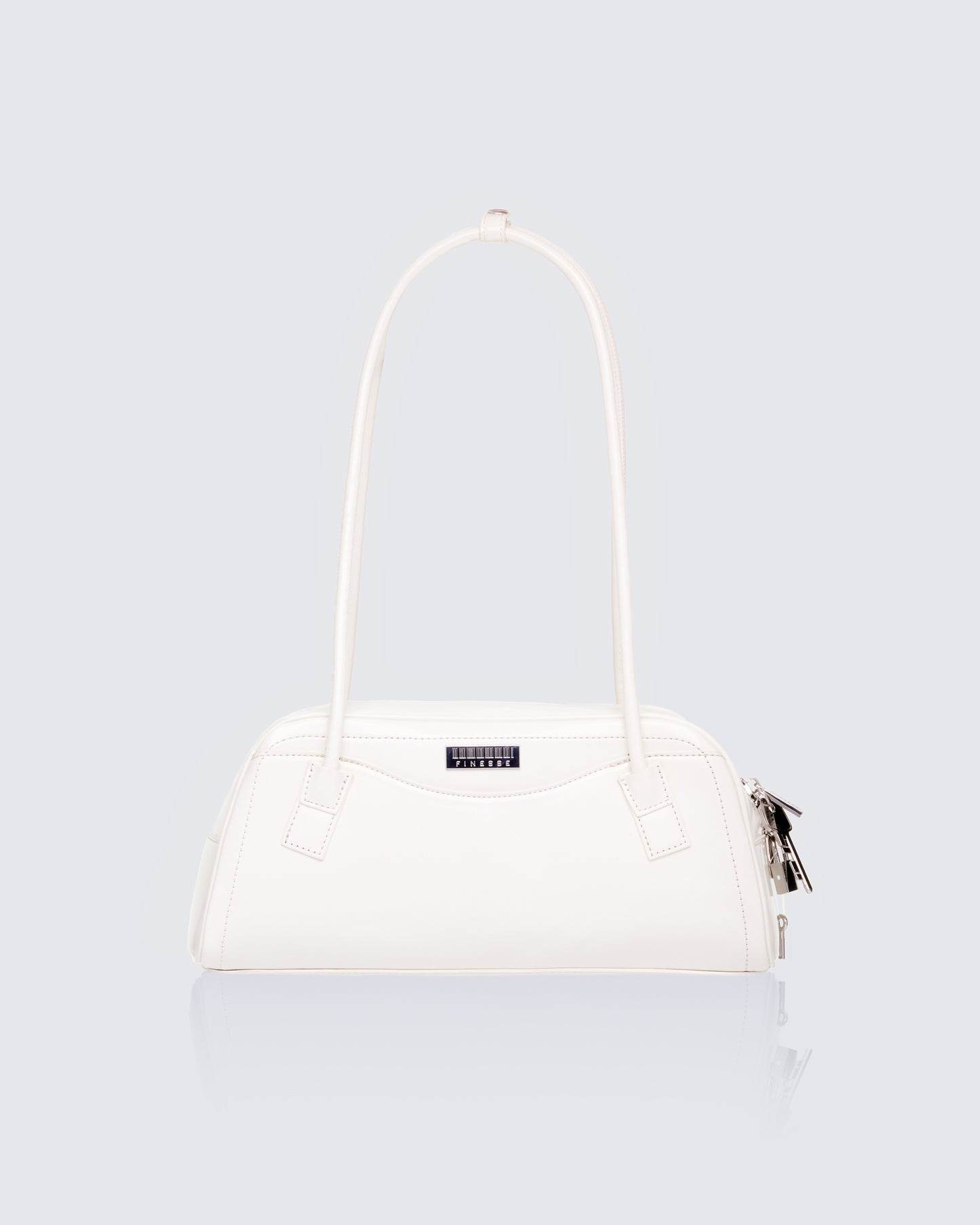 White shoulder bag – FINESSE