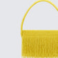 Nyxara Green Beaded Fringe Bag - close up detail