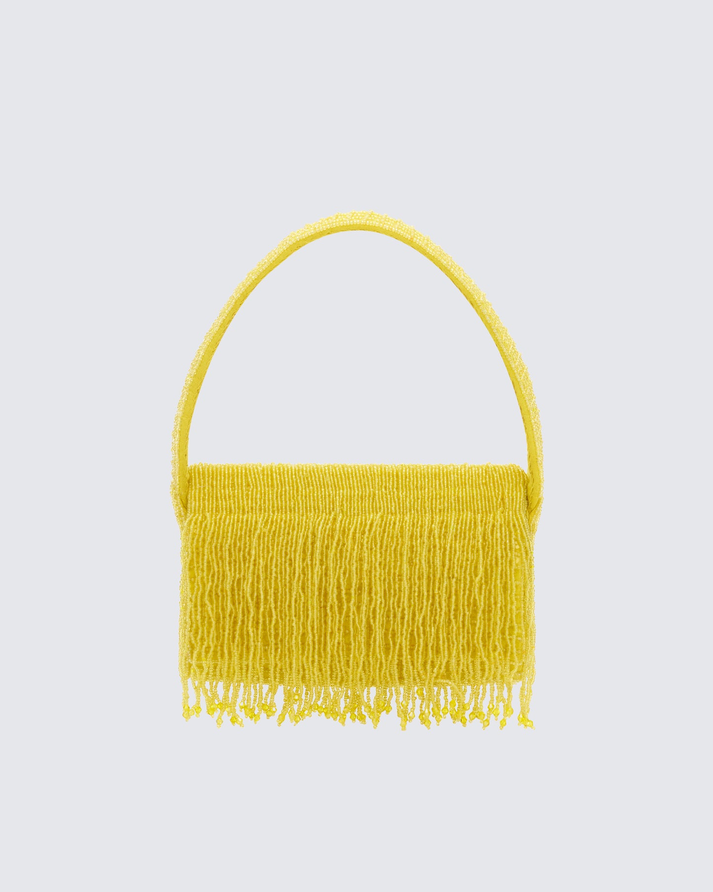 Nyxara Green Beaded Fringe Bag product front