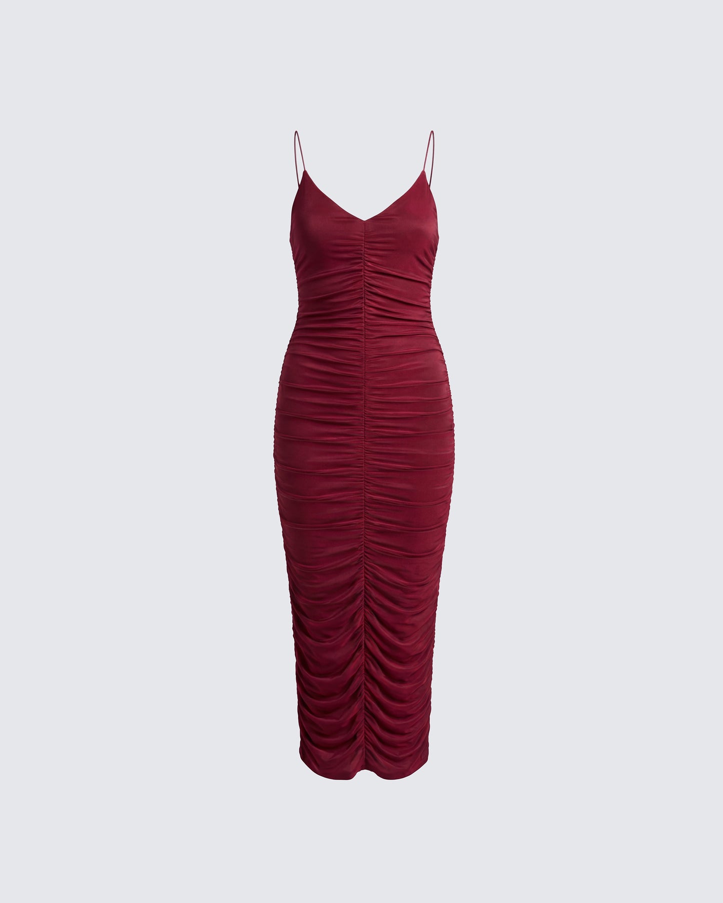 Nix Burgundy Maxi Dress product front