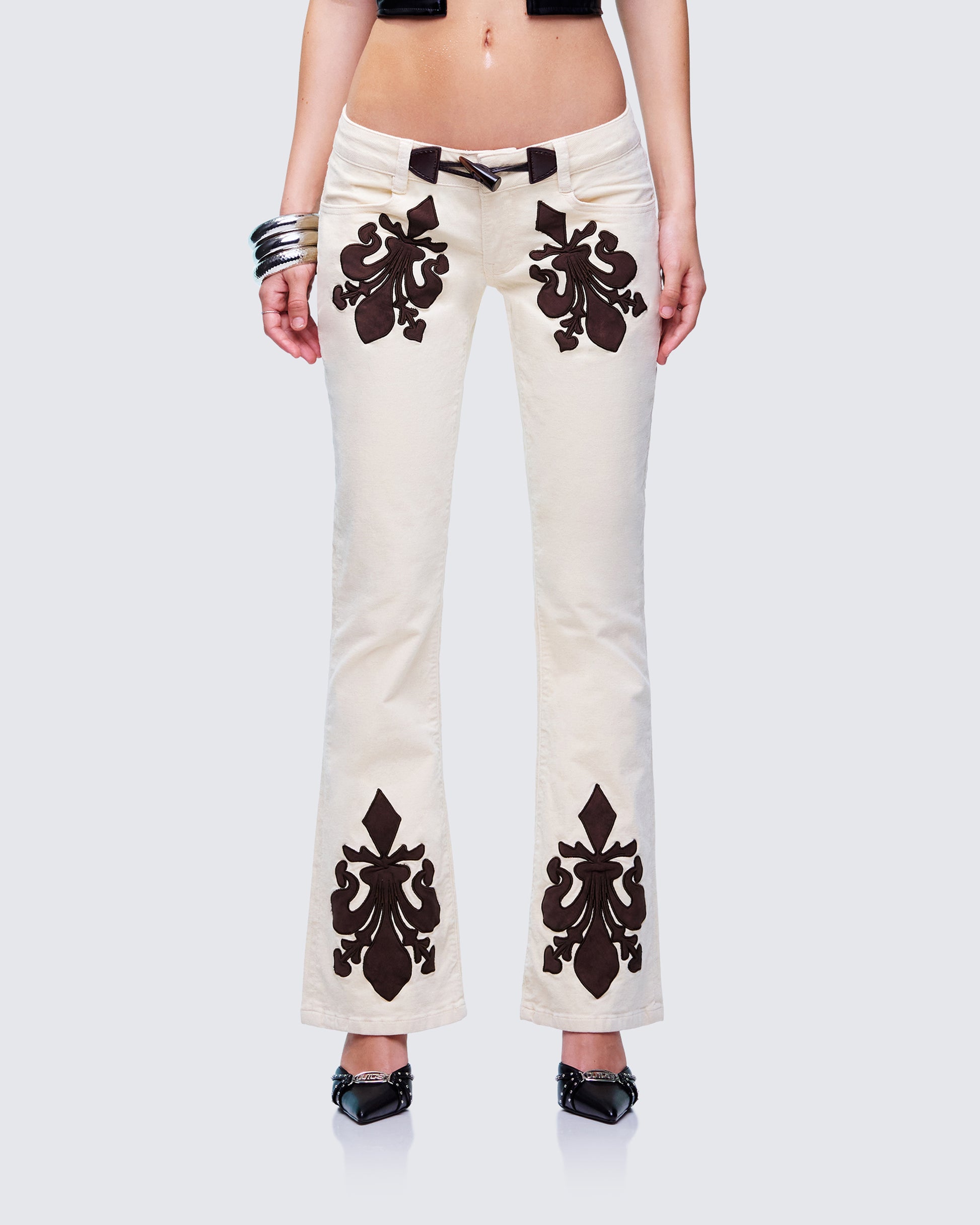Oakley Ivory Cord Western Pants model front