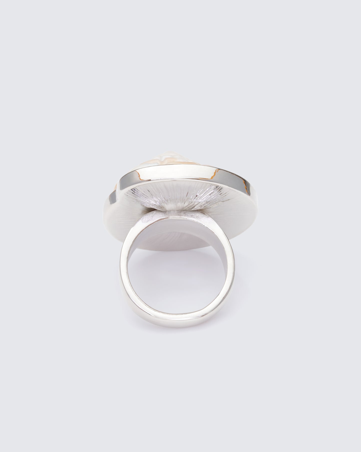 Olivienne Silver Seashell Ring