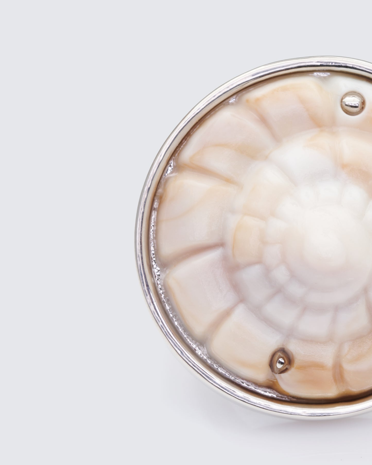 Olivienne Silver Seashell Ring