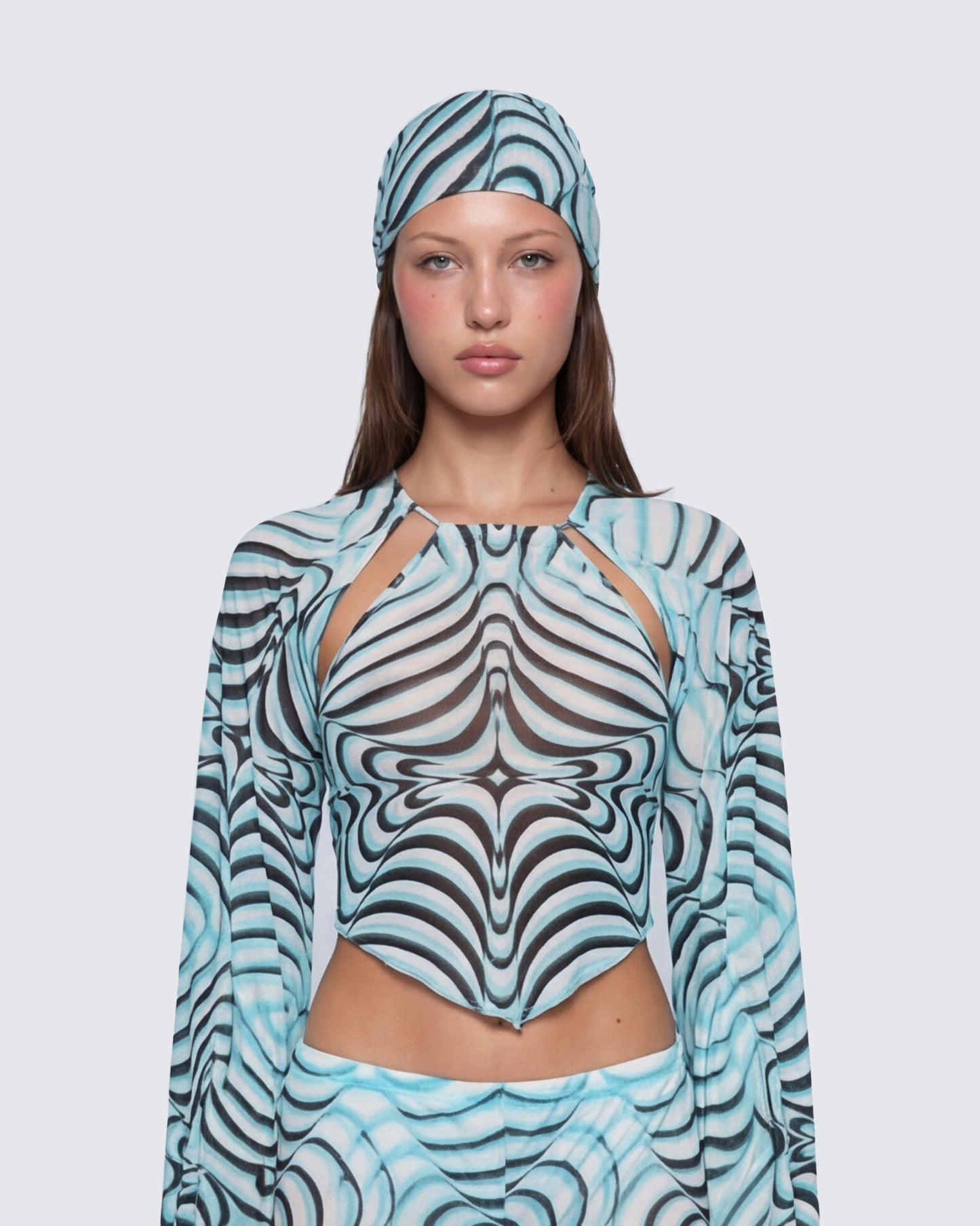 Ophelia Multi Printed Headscarf