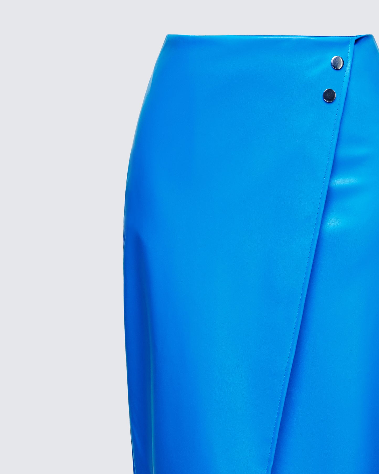 Women's blue matching set alternate angle – FINESSE
