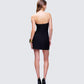 Pamela Black Belted Dress