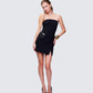 Pamela Black Belted Dress
