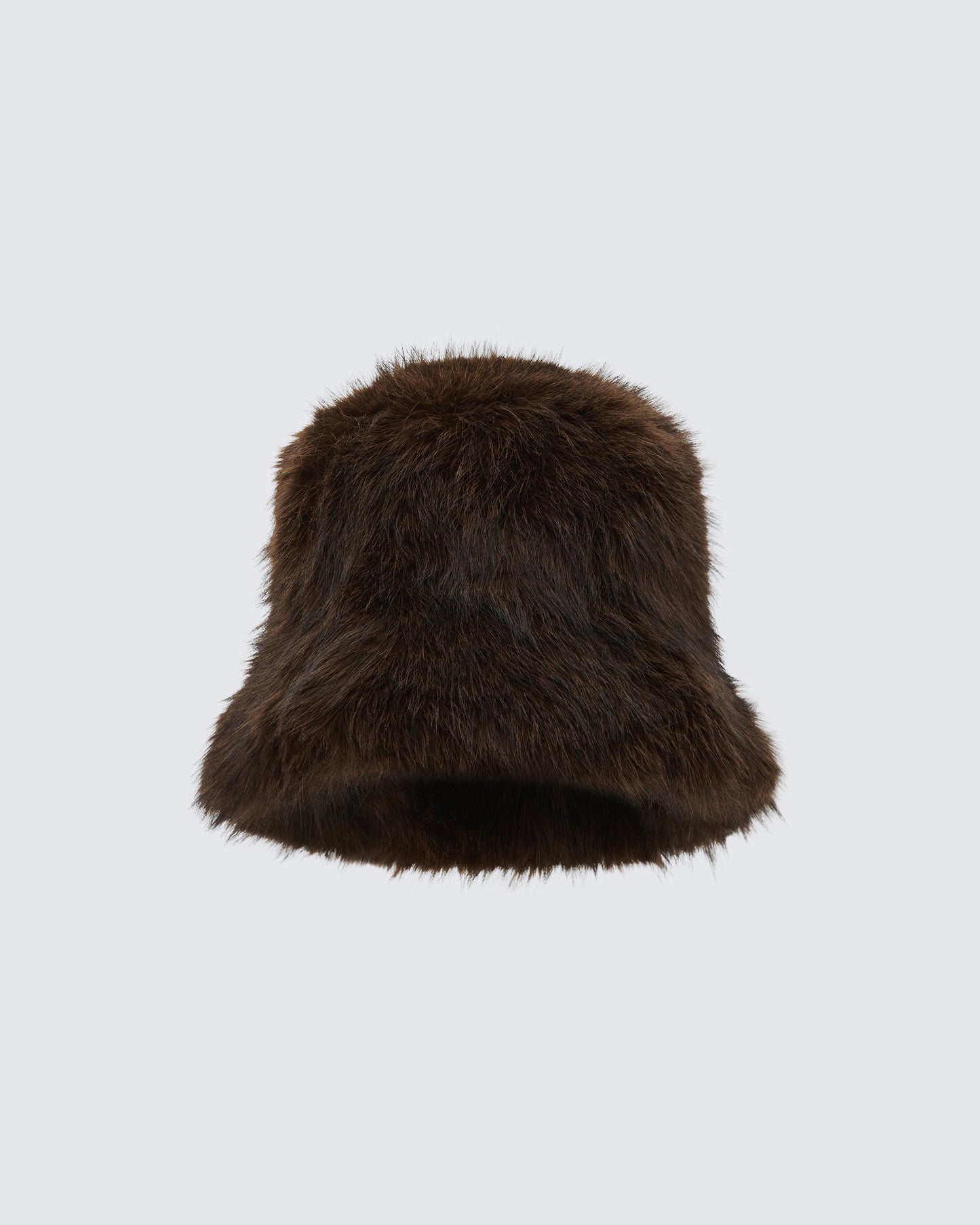 Pamela Brown Faux Fur Oversized Bucket Hat product front