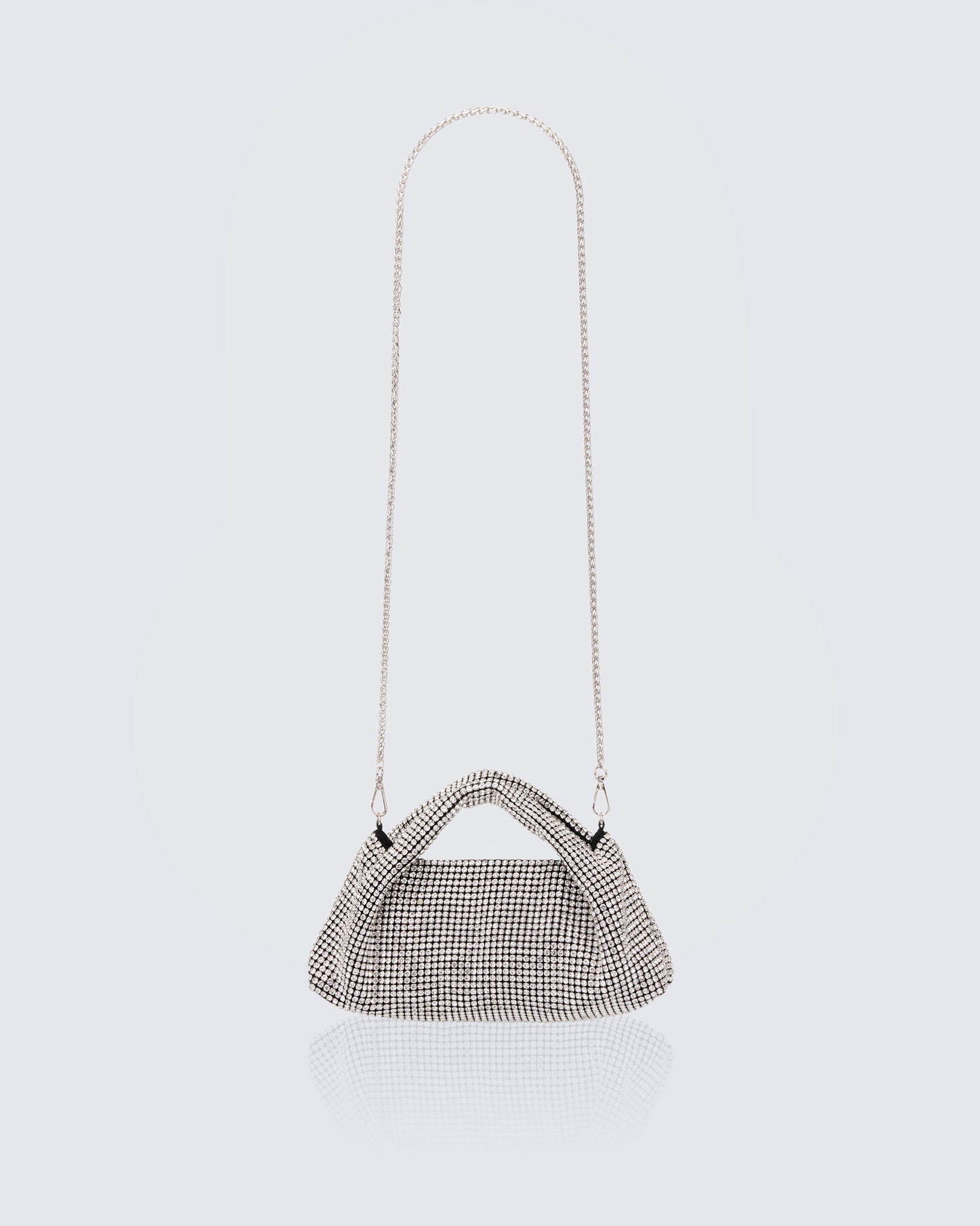 Pandora Silver Diamante Hobo Bag