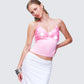 Pearle Pink Disc Sequin Cami Top