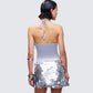 Pearle Silver Disc Sequin Cami Top