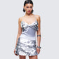 Pearle Silver Disc Sequin Cami Top