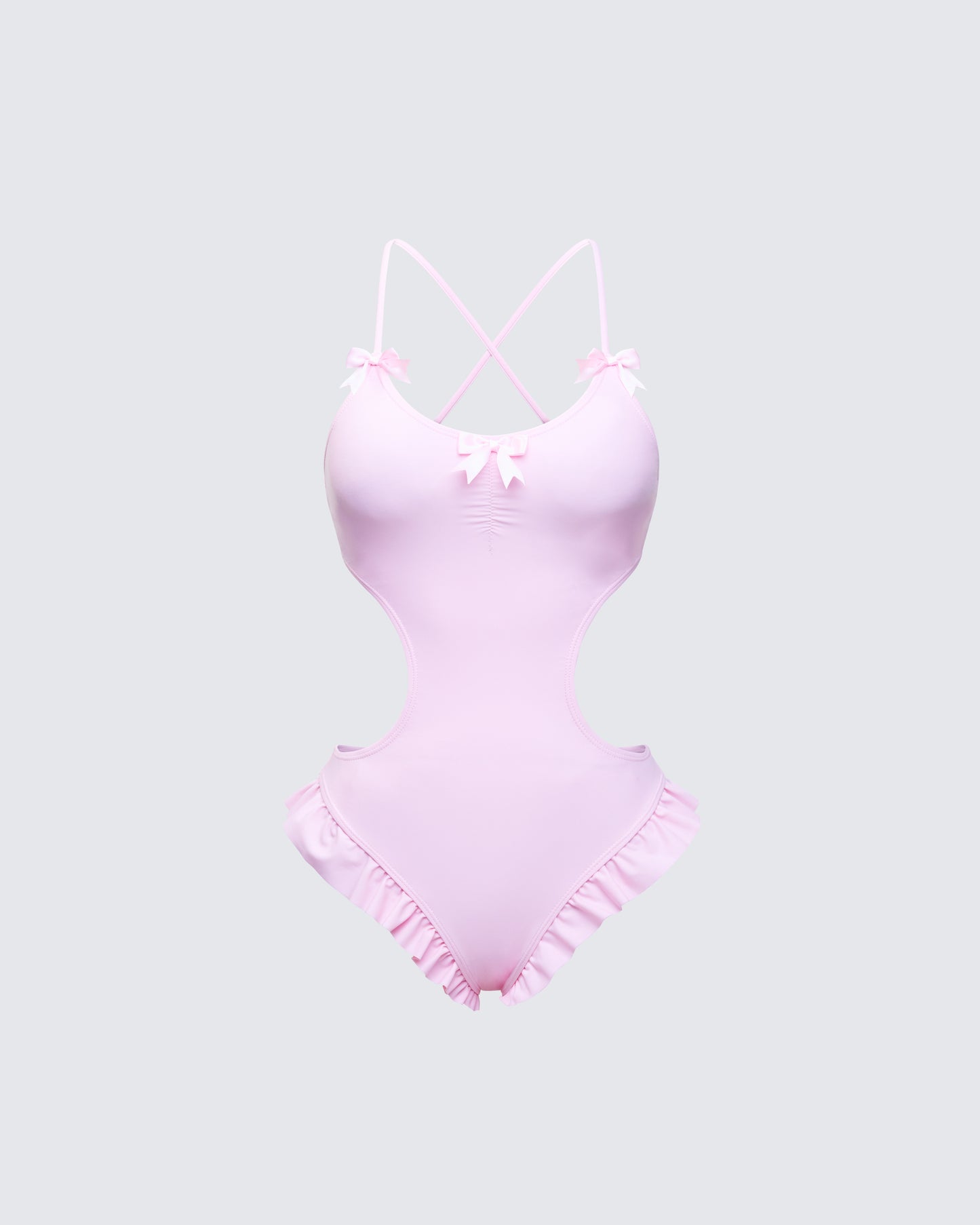 Persephone Pink Bow Swimsuit product front