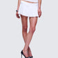 Petra White Micro Mini Skirt