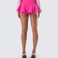 Pippa Pink Ruffle Tiered Skort