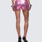 Posie Pink Sequin Mini Shorts