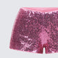 Posie Pink Sequin Mini Shorts