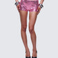 Posie Pink Sequin Mini Shorts