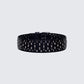 Quen Black Real Leather Studded Hip Belt