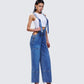 Reeva Blue Denim Overalls