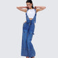 Reeva Blue Denim Overalls