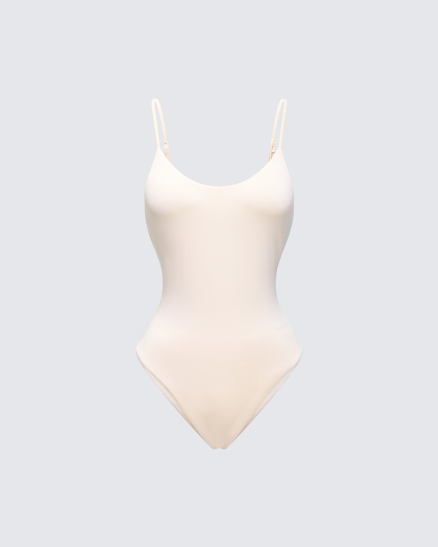 Regina Beige Knit Cami Bodysuit