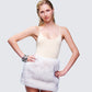 Regina Beige Knit Cami Bodysuit
