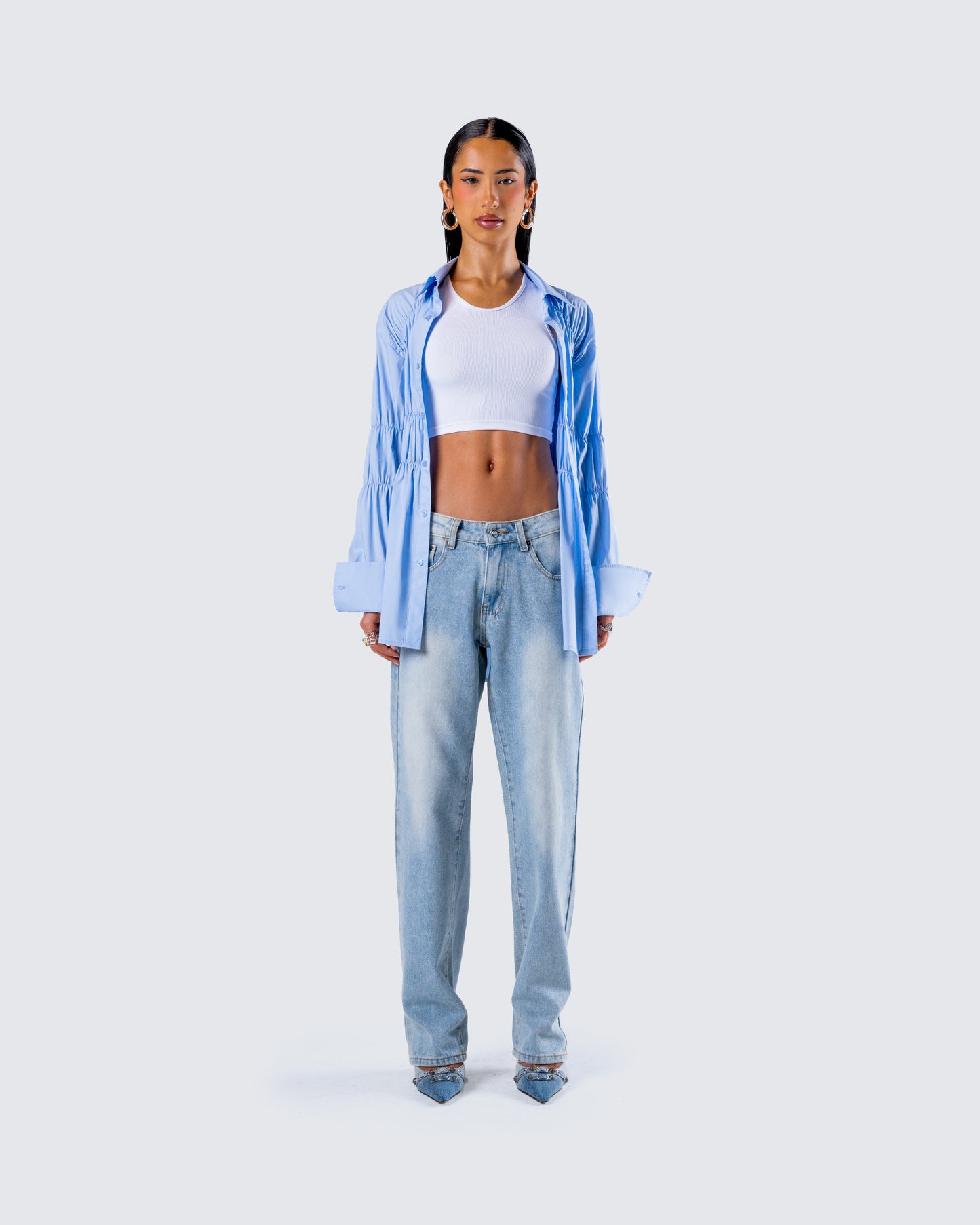 Reina Denim Set