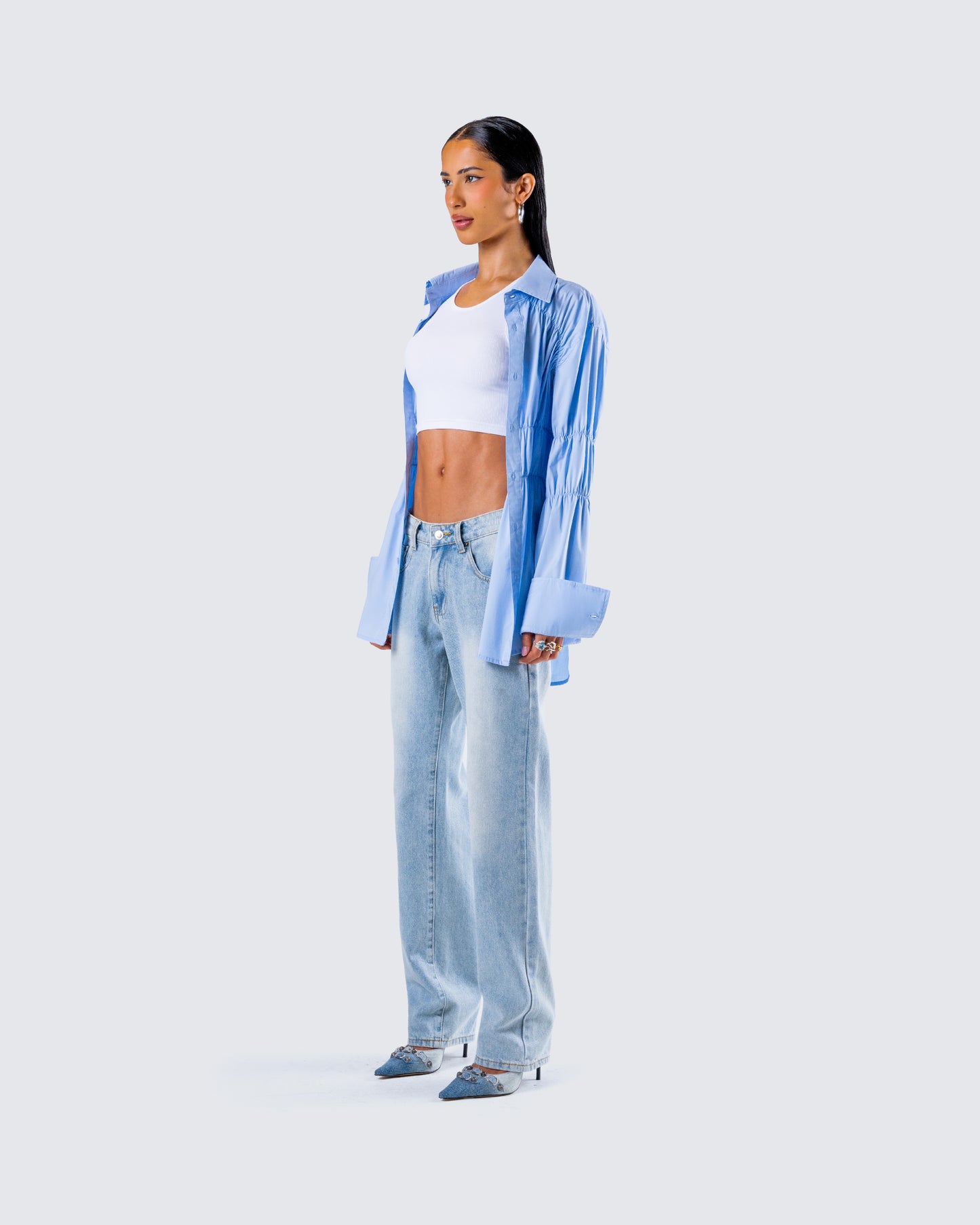 Reina Denim Set