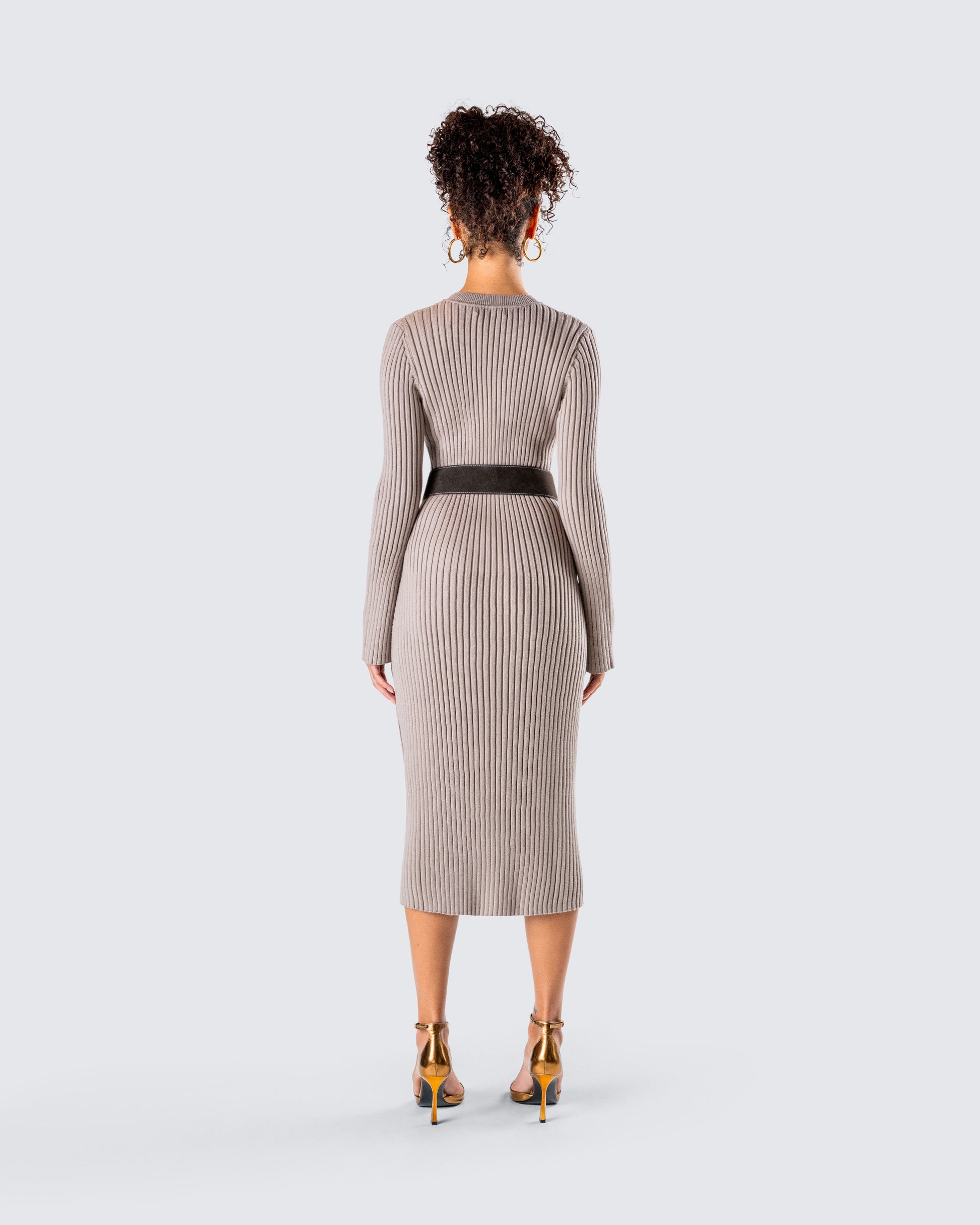 knit dress set womens White Knitted Sweater Dress Set: Midi Pleated Cotton Skirt, Long Sleeve