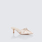 Rhoda Floral Print Kitten Heels